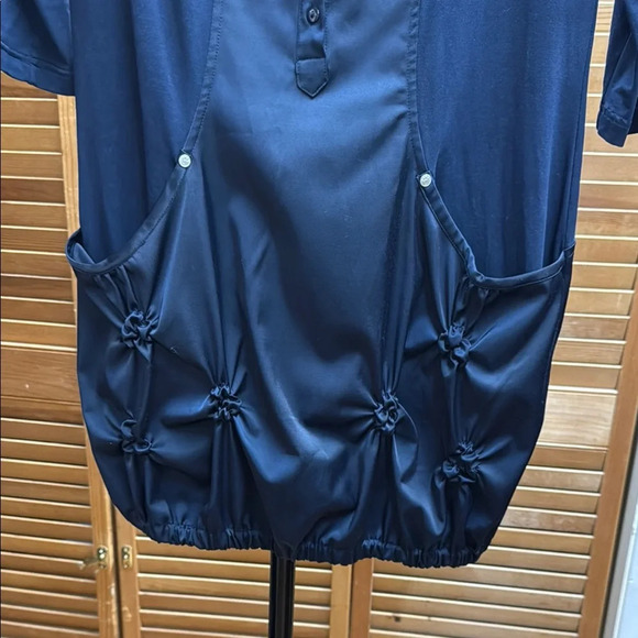 Tribal.   Blue Mini Dress Chic and Versatile - Picture 5 of 9